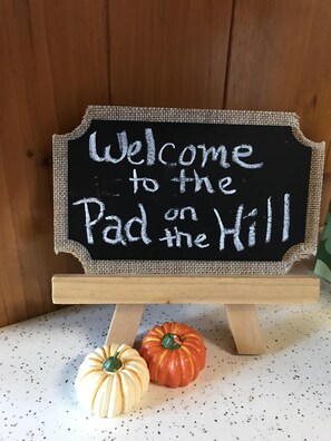 Welcome to the Pad on the Hill