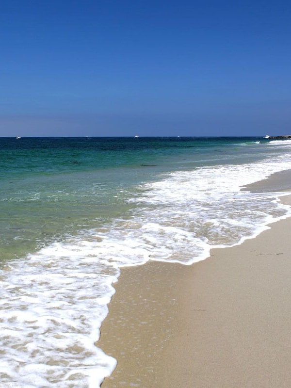 Marine Street beach 1/2 block away