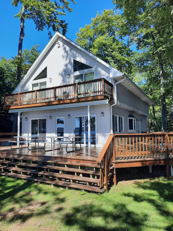 Platte Lake Honor, Mi.100 Ft Lake Front, 5 bedrm, 3 baths, Two Fam