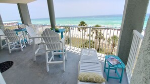 East view from balcony
