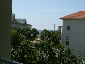 Partial Gulf View from Balcony Area