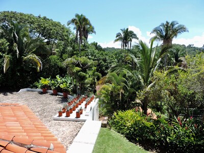 Casa Melissa: frente al mar, fabulosas vistas, piscina infinita climatizada, tenis privado 