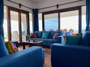 Living Room opens to terrace
