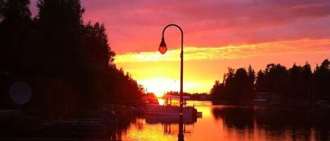 Sunset on Dock