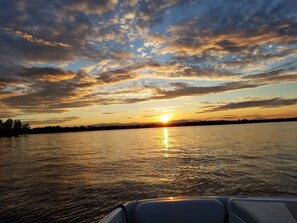 Sunset at 11:12 PM on Big Lake
