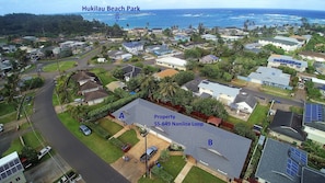 Short walk to beautiful Hukilau Beach