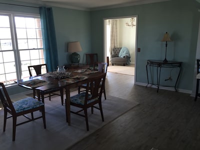 The Robinette House:  Endless view of rolling farmland