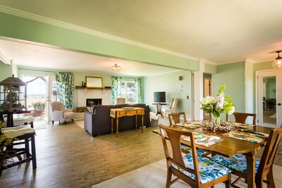 The Robinette House:  Endless view of rolling farmland