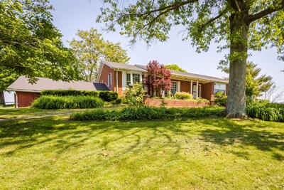 The Robinette House:  Endless view of rolling farmland