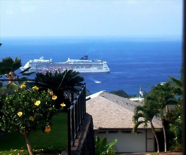 View every Wednesday from our lanai. Front row seats to oceanside activitiy