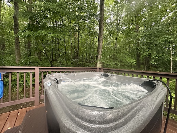 Bain à remous extérieur