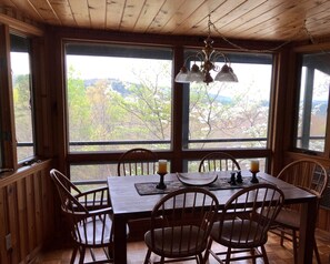 Main indoor dining area.