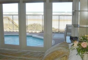 BEDROOM#2 (Pool access and Beach & Ocean View)