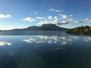 Cloud Reflections in Infinity Pool 