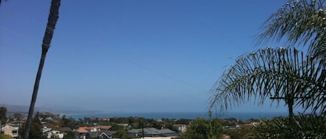 Ocean View from front bedroom window!