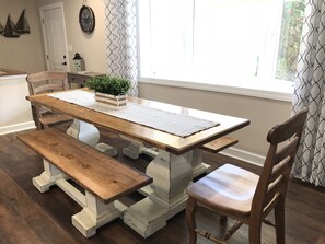 Beautiful handmade table