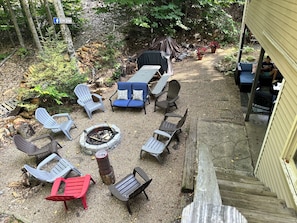 large fire pit