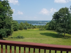 View from the upper deck