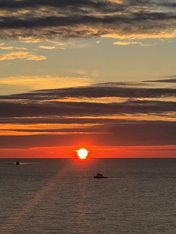Sunset from balcony