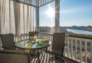 Inlet and Marsh views from your screened porch