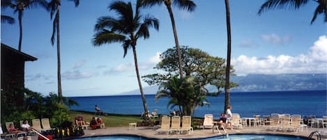 Oceanside Pool At Napili Shores Resort