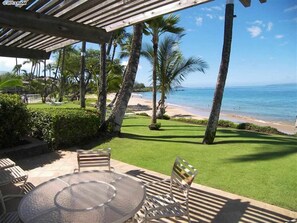 "You could watch the kids on the beach from the lanai" Asela G.