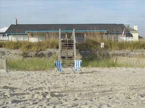 Yes, that's the beach at your door