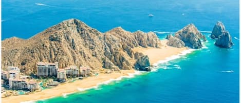 View of Land's End Resort Next to the Tip of the Baja Peninsula