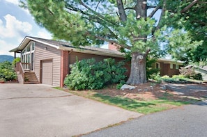 Easy access to house from side or front porch of the house.
