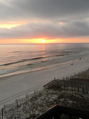Sunset Off The Balcony!