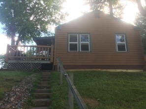 Cabin from the lake