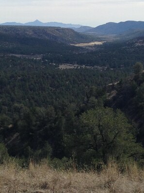 A view from the bluff in Gila National forest out back gate