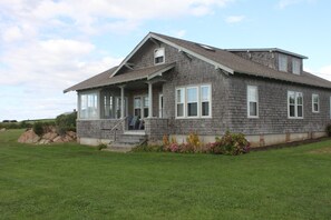 Front of the house.
