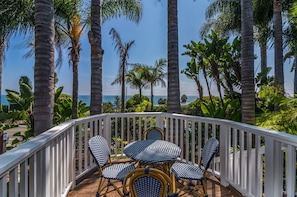 The Front Deck with Ocean Views