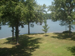 Veiw of lake from sunroom