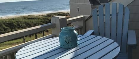 Gorgeous Ocean view from the deck