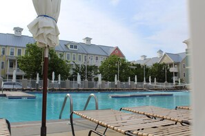 Large outdoor pool 