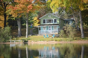 View from lake.