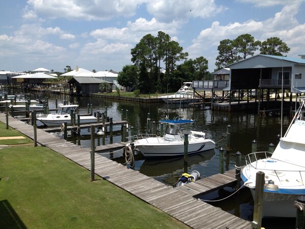 Casa del Marina offers 21 boat slips, accommodating large boats, jet skis, etc. 