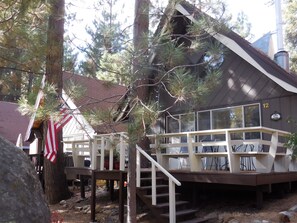 Cabin in fall 