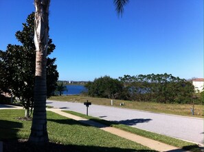 Margaritaville Villa's Front Viewpoint of Tower Lake