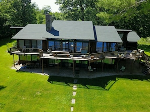 Aerial of the Back