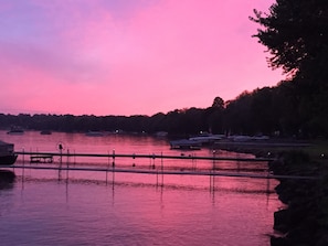 View of Lake from Yard