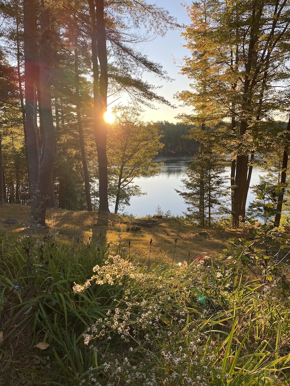 Sunrise over Lake Damariscotta!