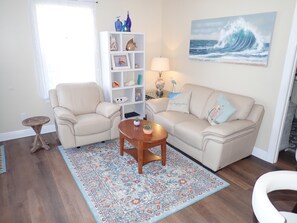 Living room with recliner