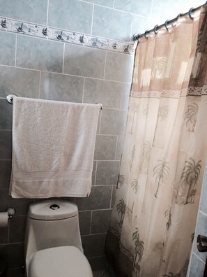 Hot shower.