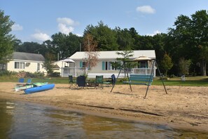 85 Feet of Sandy Beach