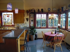 Dinning and kitchen