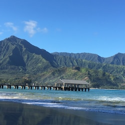 Early morning on Hanalei Bay