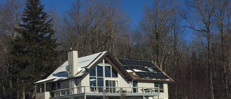 Winter -  with solar panels...
